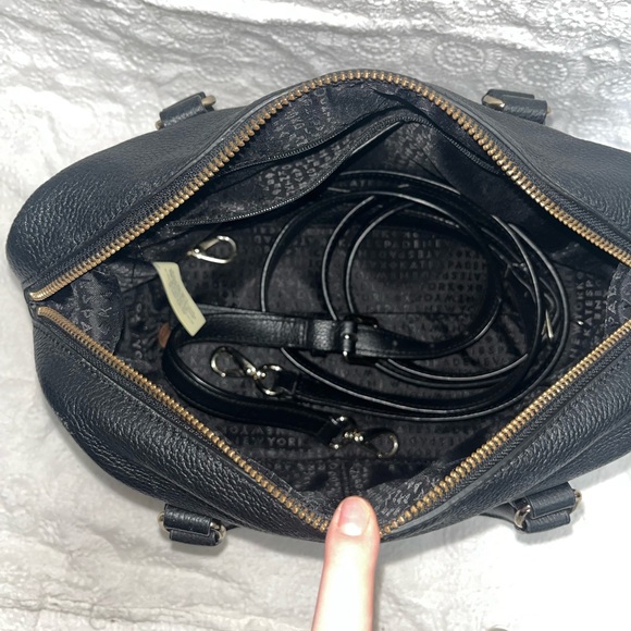 Black Leather Kate Spade Purse - Picture 4 of 4